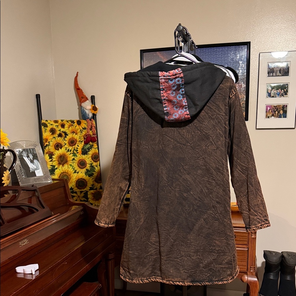 Rhea Bohemian Patchwork Utility Jacket - Picture 5 of 8